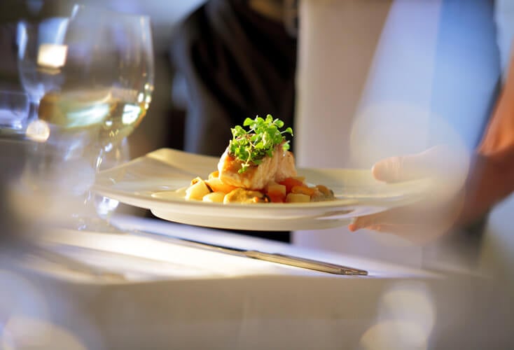 Galadinner, Catering-Service fleur de cuisine, Firma Wilken Gourmet 