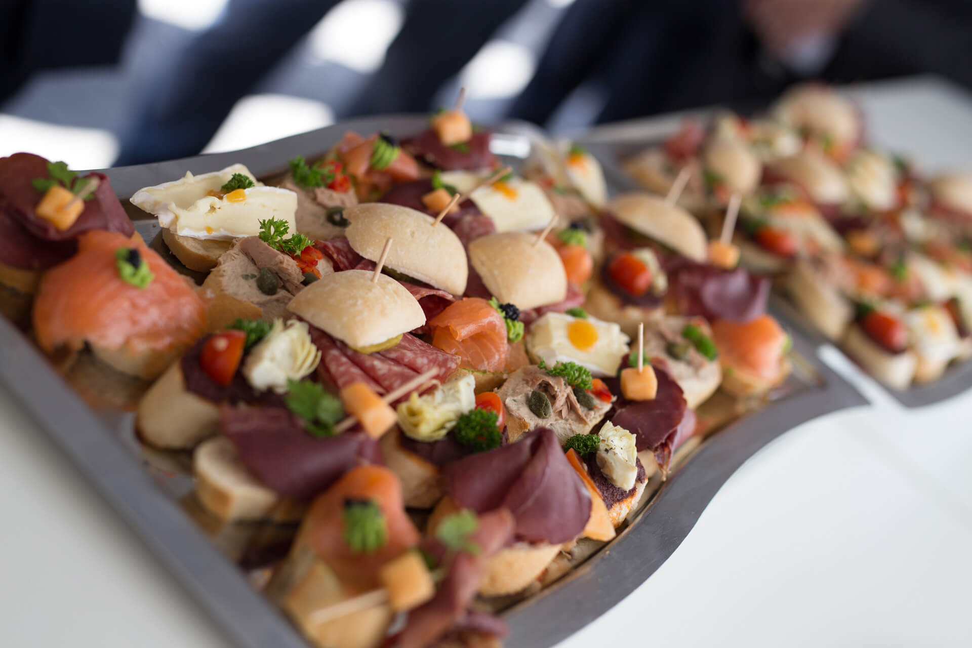 Buffet, Catering fleur de cuisine in Ulm, Firma Wilken Gourmet 