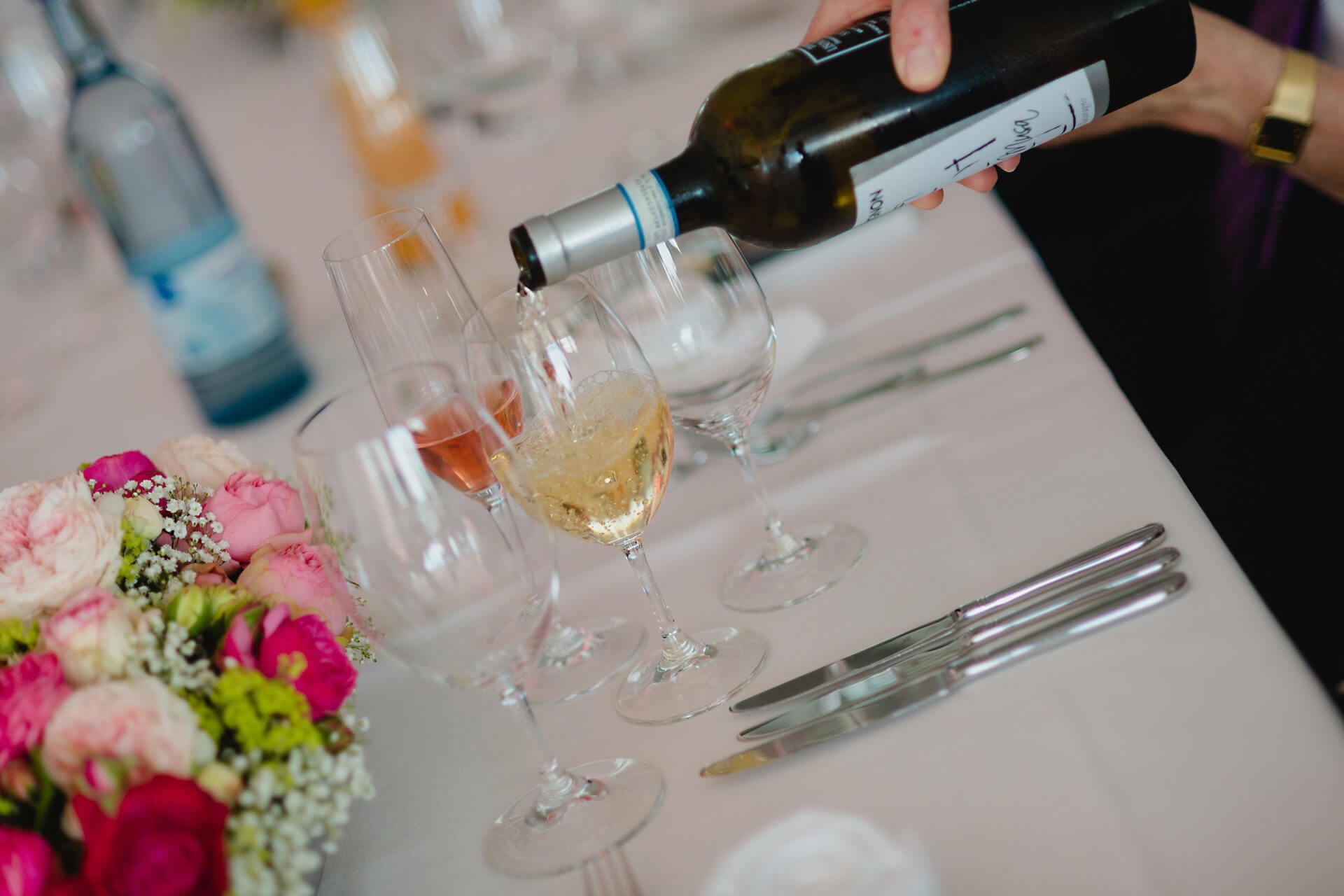 Getränke, Catering fleur de cuisine in Ulm, Firma Wilken Gourmet 